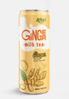 Rita Ginger Milk Tea: Гармония пряного имбиря и нежного молока