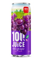 Сок красного винограда Rita NFC, банка 320 мл