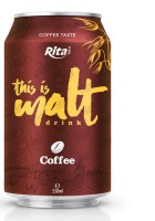 Солодовый напиток с ароматом кофе 330мл