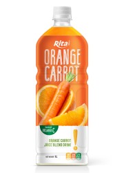 Апельсиново-морковный сок Rita, напиток, ПЭТ-бутылка 1L