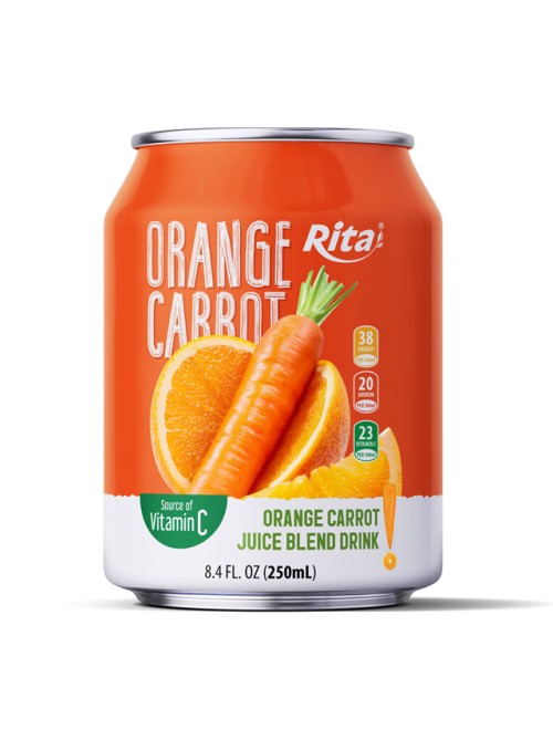 Orange Carrot 250ml short can