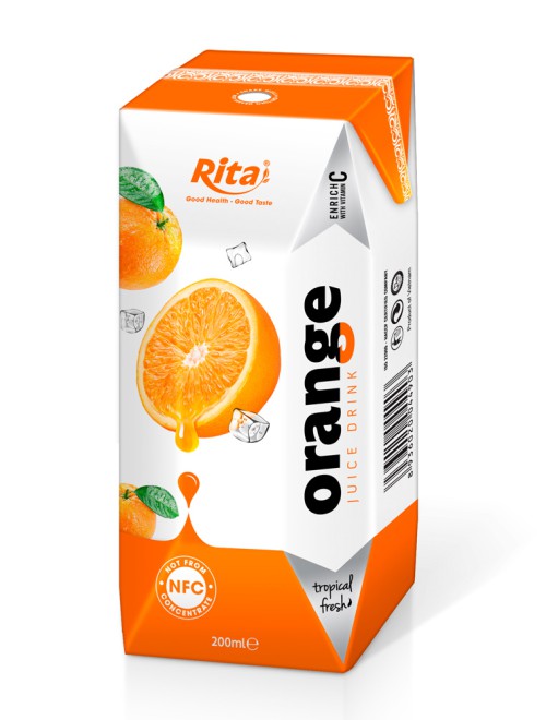 Orange  juice 200ml 2