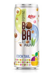 Самый продаваемый 320 мл элегантный коктейльный чай Bubble Tea