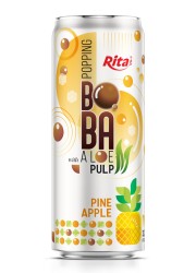 320 мл Sleek Can Bubble Tea со вкусом ананаса
