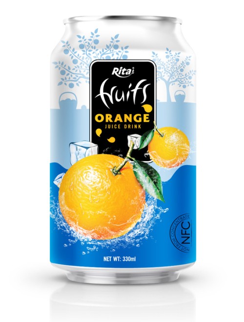 Private label products Orange juice 330ml