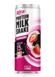 Protein Milk shake 320ml sleek can NEW 1
