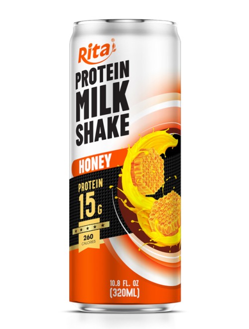Protein Milk shake 320ml sleek can NEW 2