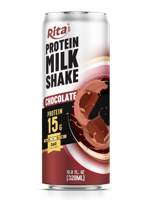 Protein Milk shake 320ml sleek can NEW 5