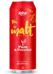 Pure powerful malt drink 500ml 