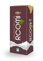 Упаковка коробки кокосовое молоко 3%