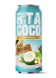 КОКОСОВАЯ ВОДА RITA MANUFACTURER В БАНКЕ 500 МЛ