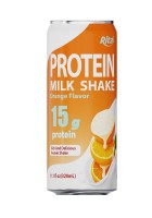 11.1 fl oz Молочный протеиновый коктейль Rita со вкусом апельсина