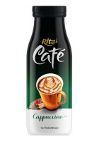 Кофейный напиток Rita Cappuccino, стеклянная бутылка 405 мл