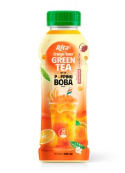 Черный чай Rita Popping Boba со вкусом апельсина