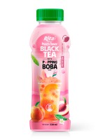 Черный чай Rita Popping Boba со вкусом персика