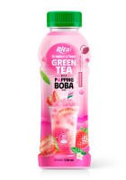 Черный чай Rita Popping Boba со вкусом клубники