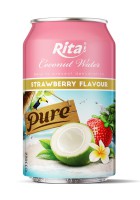 RITA MANUFACTURER КОКОСОВАЯ ВОДА С КЛУБНИЧНЫМ СОКОМ В БАНКЕ 500 МЛ