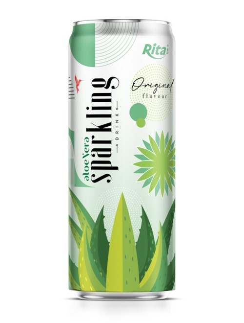 Sparkling aloe vera 