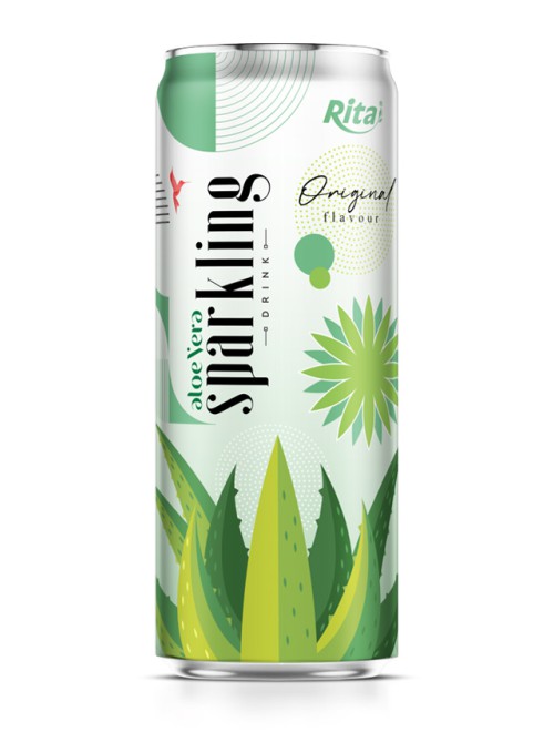 Sparkling aloe vera 