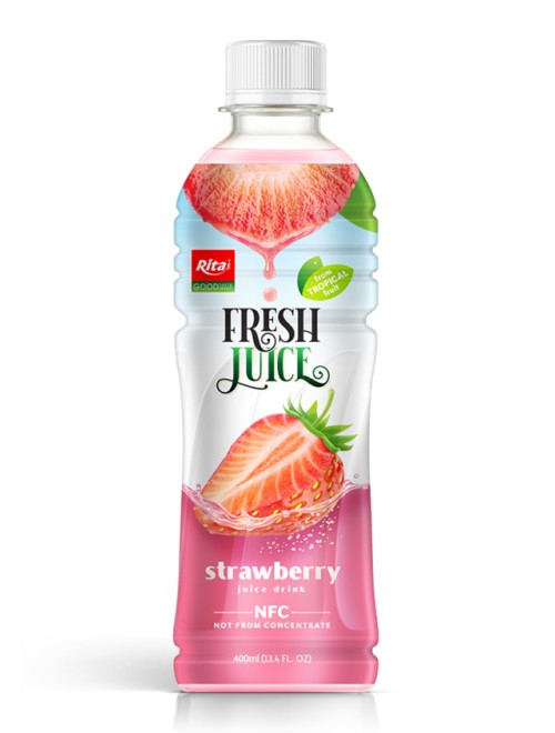 Strawberry juice 400ml PET
