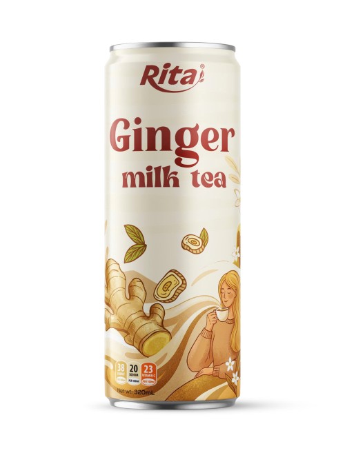 Ver2 Ginger Milk Tea 320 Can