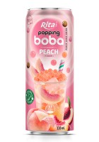 Best Popping Boba персиковый вкус банка 320 мл