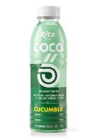 COCO Active Hydration Coconut Water with Electrolytes – Cucumber Flavor
