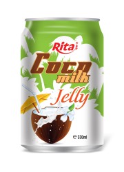 330мл кокосовом молоке с желе