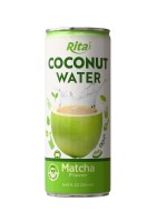 Rita Coco 100% Кокосовая вода со вкусом матча 250 мл