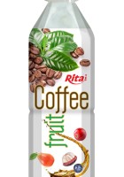 Фрукты с желе кофе