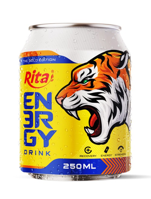 energy drink 250 ml canned