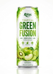 GREEN FUSION Тропический фруктовый микс