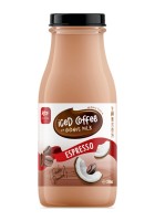 Холодный кофе с кокосовым молоком, эспрессо, стеклянная бутылка 280 мл.
