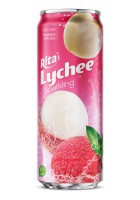 Газированный напиток Rita Lychee Drink, 320 мл, стильная банка