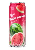 Газированный арбузный напиток Rita, 320 мл, стильная банка