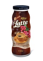 Кофе Латте в стеклянной бутылке