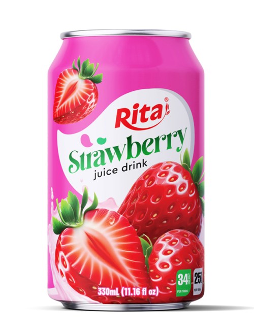 real fruit juice 11.16 fl oz Strawberry juice drink