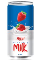 Клубничное молоко