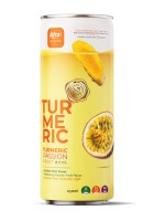 RITA Less Sugar Turmeric Passion Fruit Drink 250ml Slim Can