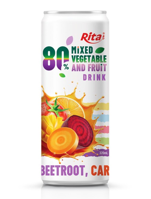sleek can 320ml 80 best fruit and vegetable drinks
