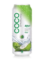 Газированная кокосовая вода со вкусом киви 500 мл консервированная марка Rita