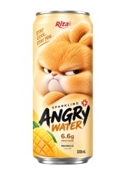Sparkling Mango Juice with Protein 330ml – Angry Water