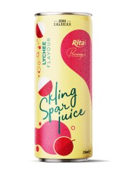 RITA BRAND 250 мл КОНСЕРВИРОВАННОГО ИГРИСТОГО СОКА ЛИЧИ