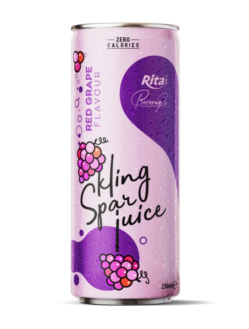 sparkling red grape juice 