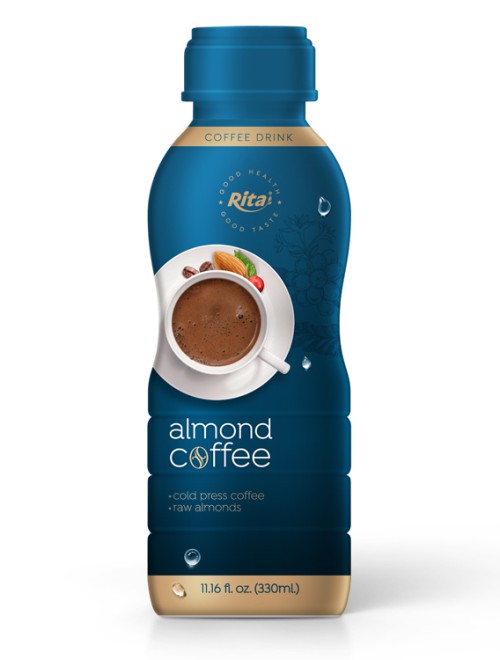 wholesale beverage almond Coffee 330ml in PP Bottle